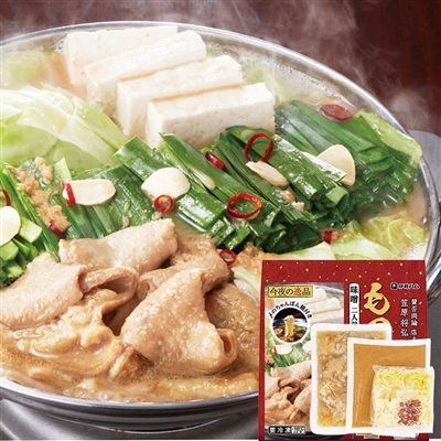 今夜の逸品　笠原氏監修　もつ鍋味噌味600g(2人前)