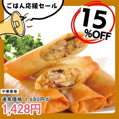 たっぷり中華春巻10本×2ｐ